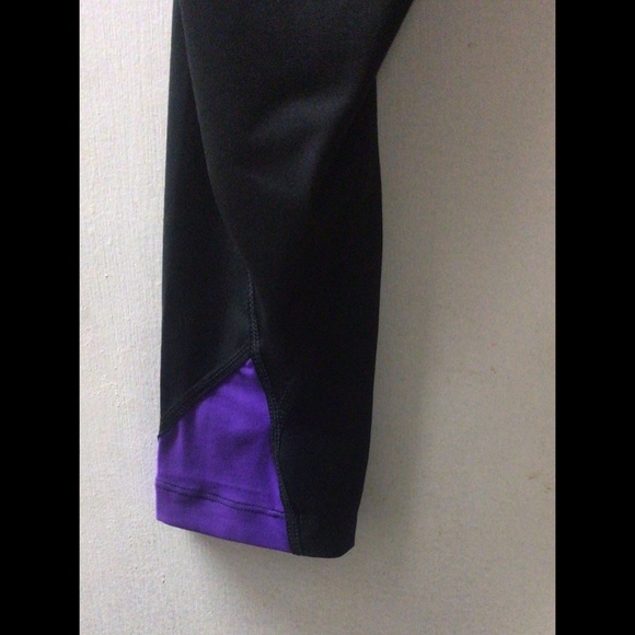 🌟Cropped 7/8 Athletic Pant-Purple - Picture 7 of 9